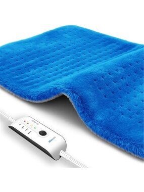 Heating Pad Electric Pain Relief Heat Therapy Soft Washable Fast Heating
